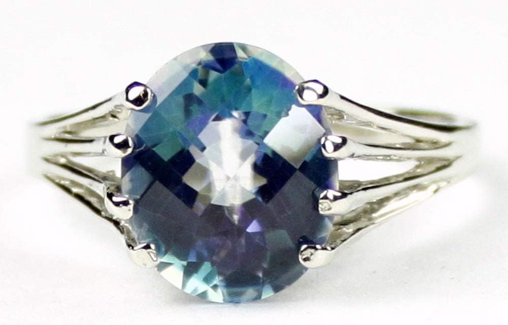 NEPTUNE GARDEN TOPAZ sterling silver Ladies Ring •SR280