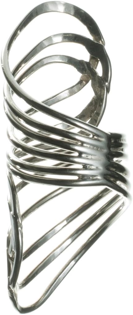 925 Sterling Silver Adjustable Ring Elegant Gift Handmade Anillo Ajustable de Plata