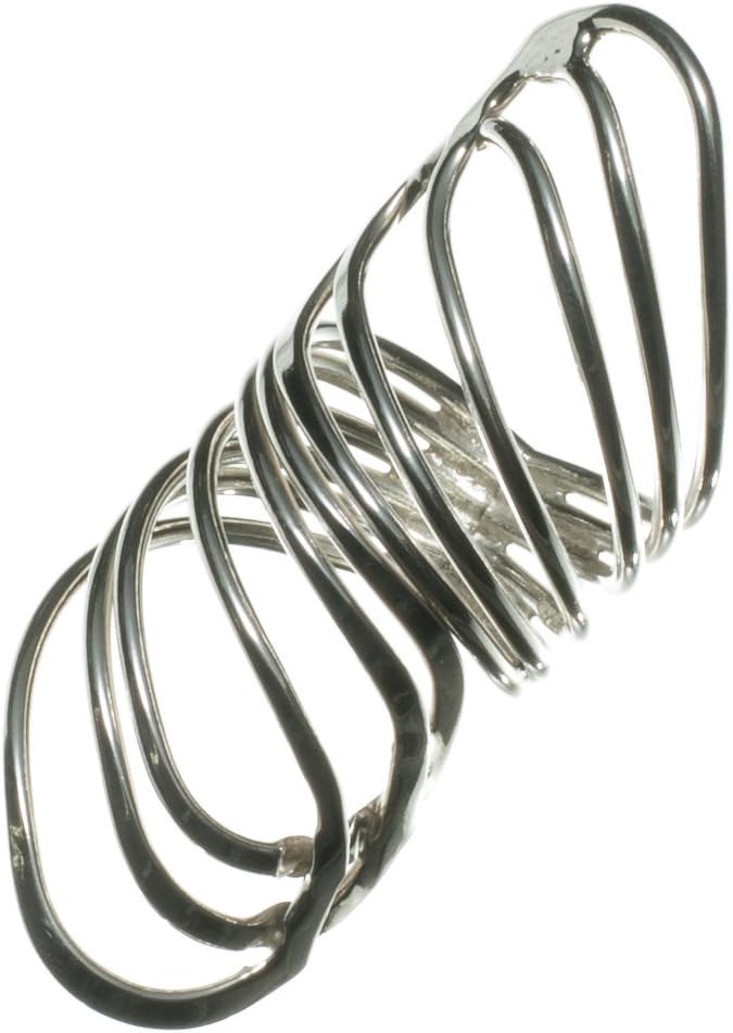 925 Sterling Silver Adjustable Ring Elegant Gift Handmade Anillo Ajustable de Plata