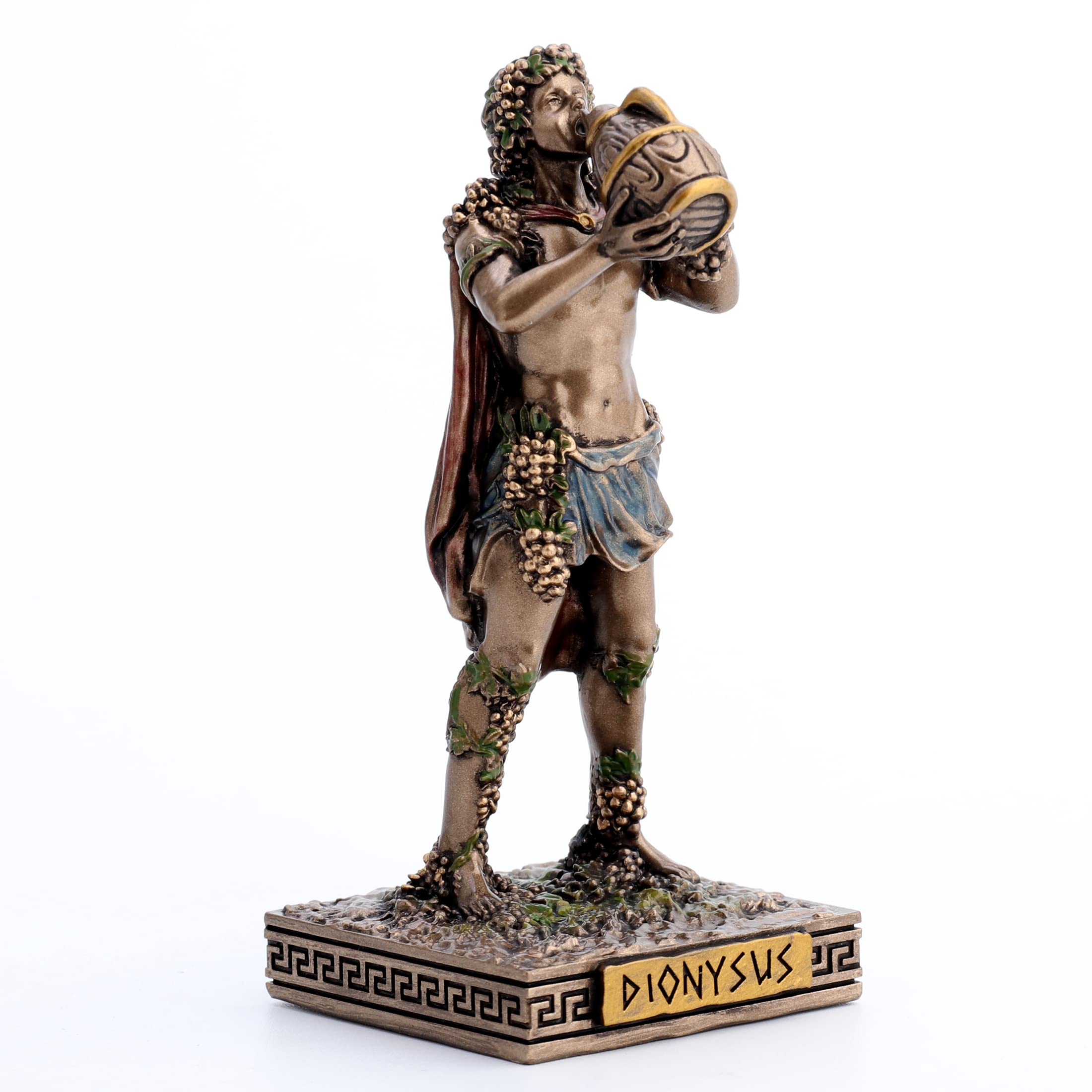 Veronese Design 3 3/8 Inch Greek God Apollo Resin Hand Painted Bronze Finish Miniature Figurine