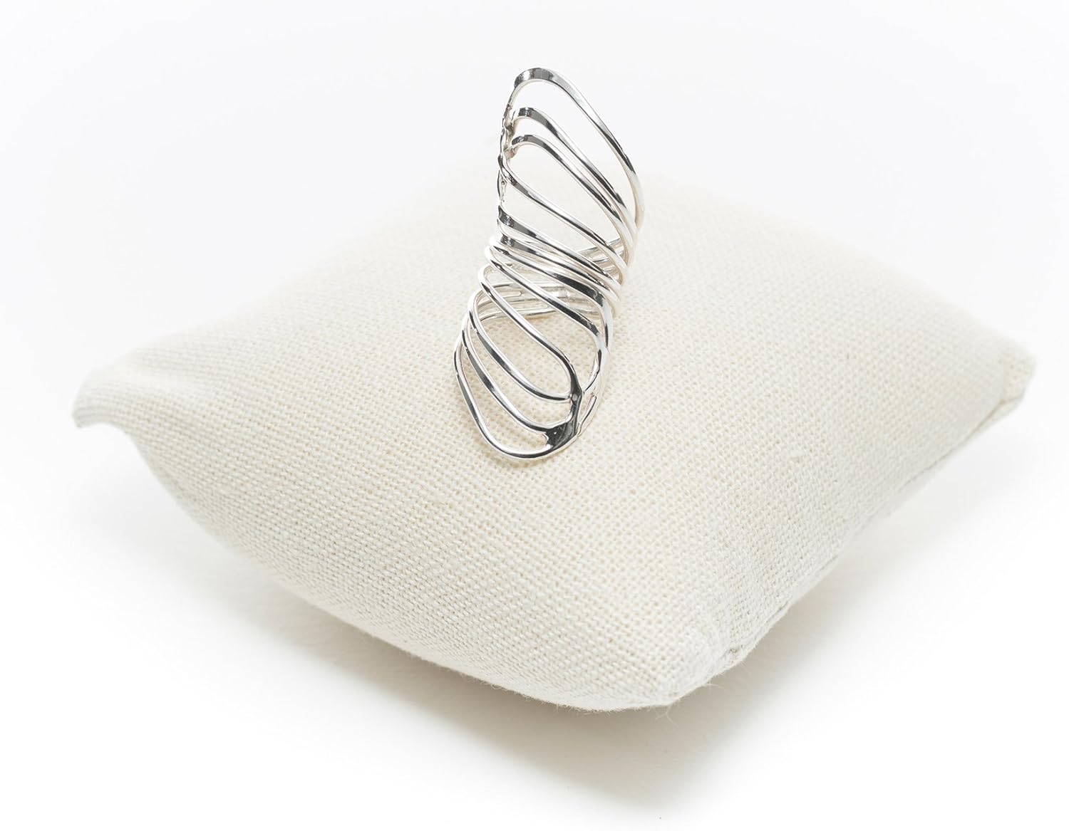 925 Sterling Silver Adjustable Ring Elegant Gift Handmade Anillo Ajustable de Plata